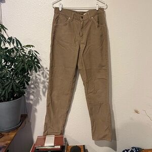 Levi Tan Corduroy 941 Classic Fit Straight Leg